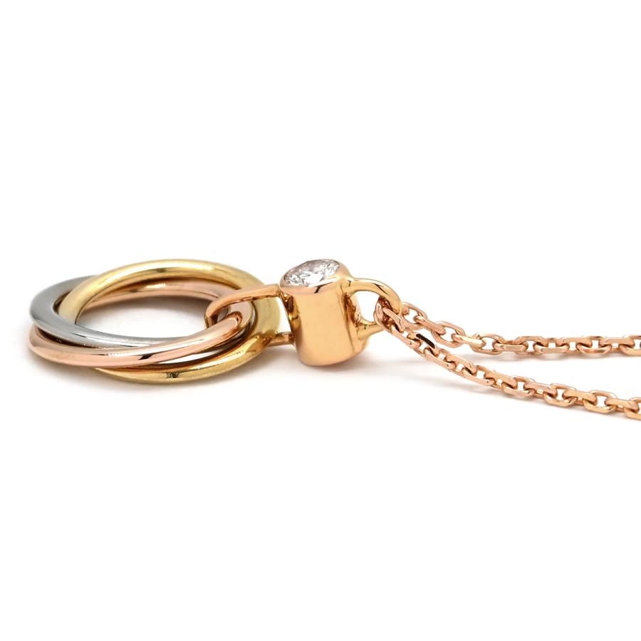 TRINITY（Cartier） カルティエ ネックレス トリニティ マルチカラー