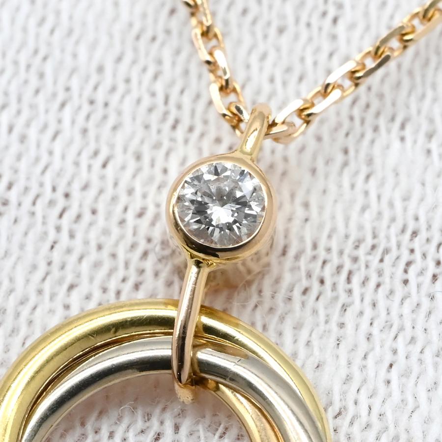TRINITY（Cartier） カルティエ ネックレス トリニティ マルチカラー