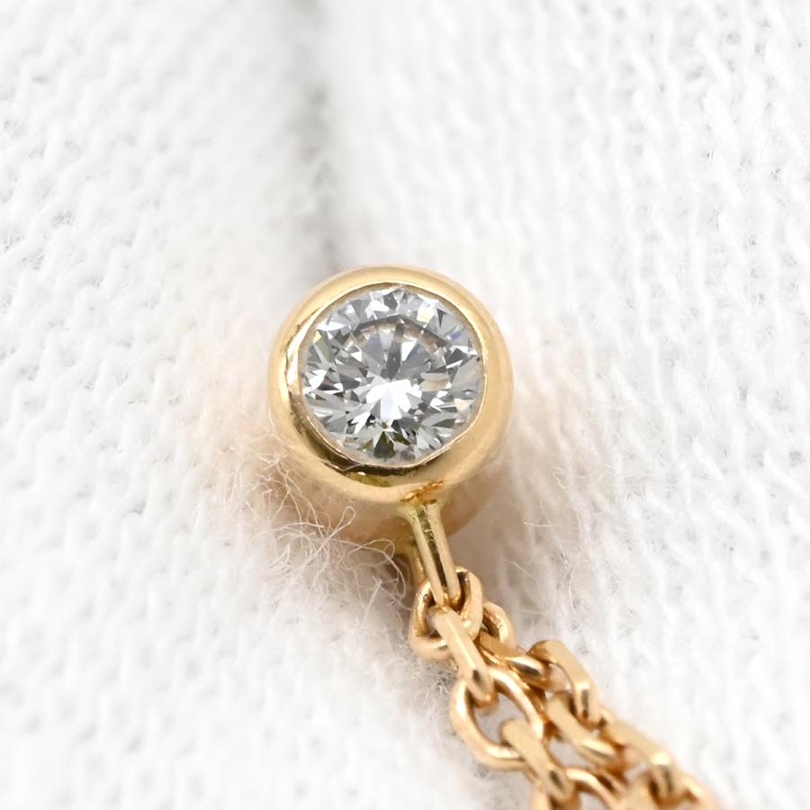 TRINITY（Cartier） カルティエ ピアス トリニティ 1Pダイヤ マルチ