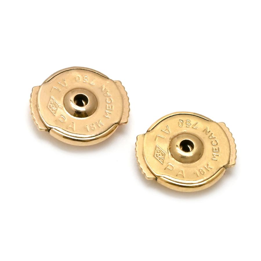 TRINITY（Cartier） カルティエ ピアス トリニティ 1Pダイヤ マルチ