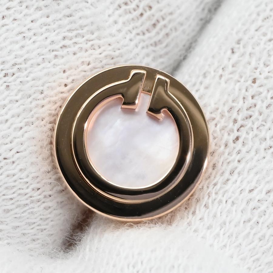 TIFFANY&Co.（ティファニー） ピアス T マザーオブパール サークル