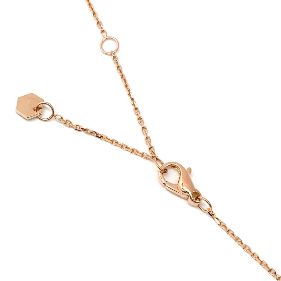 ショーメ ネックレス ビー マイ ラブ ビー マイ ラブ ペンダント ゴールド PG Chaumet Bee My Love ダイヤ 5粒 ハニカムモチーフ 083983_3