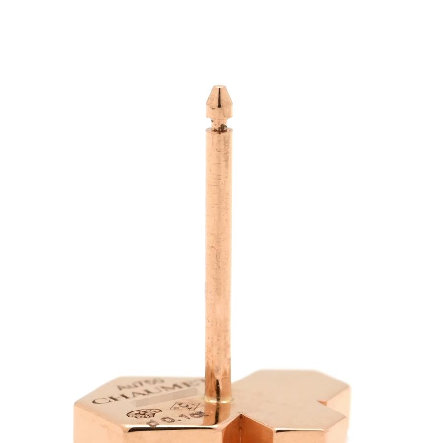 CHAUMET（ショーメ） ピアス ビー ドゥ ダイヤ ゴールド ピンク