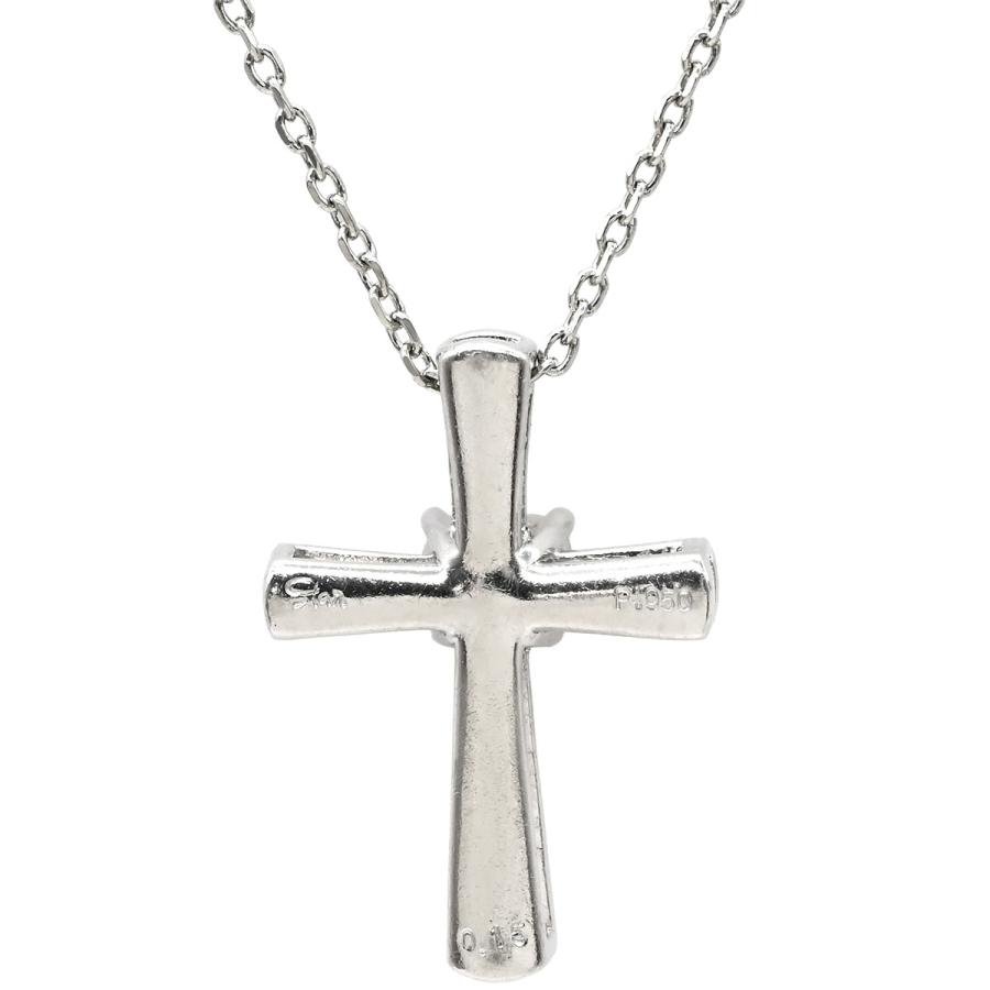 シ*ン様 STAR JEWELRY プラチナ ダイヤモンド ネックレス スタージュエリー ネックレス ダイヤモンド ライン ダイヤ クロス