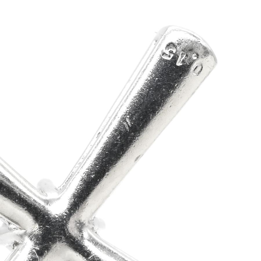 スタージュエリー ネックレス ダイヤモンド ライン シルバー Pt