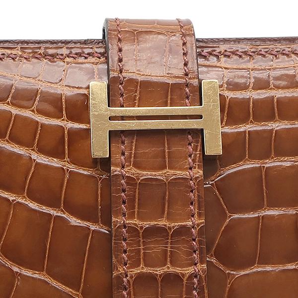 HERMES（エルメス） 長財布 ベアン ベアンスフレ アリゲーター