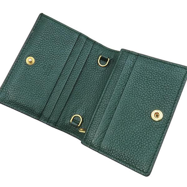 GUCCI（グッチ） 二つ折り財布 ズゥミ ズゥミ ミニ チェーンウォレット