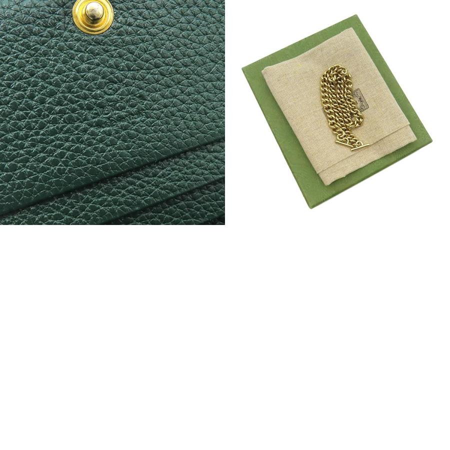 GUCCI（グッチ） 二つ折り財布 ズゥミ ズゥミ ミニ チェーンウォレット