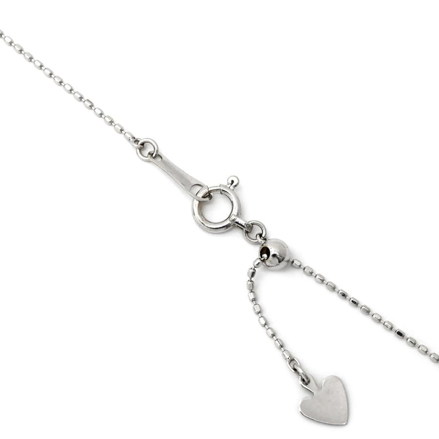 笠原真寿美 ネックレス アイスブルーサファイア＆ダイヤモンド ペンダント ブルー ブルーXホワイトゴールド 青 18K 750 WG スクエア_4
