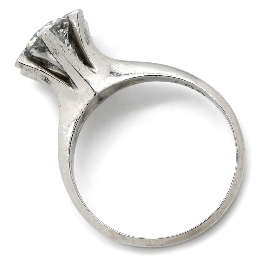リング 指輪 ダイヤ 1.06ct シルバー プラチナシルバー 1P 1石 1粒