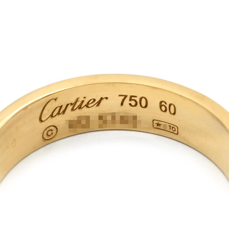 カルティエ リング 指輪 ラブリング ゴールド イエローゴールド #60 
