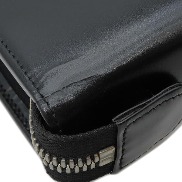 【レア】モンブラン MONTBLANC レザー バインダー ブラック MONTBLANC（モンブラン） 手帳カバー マイスターシュテュック ジップ式