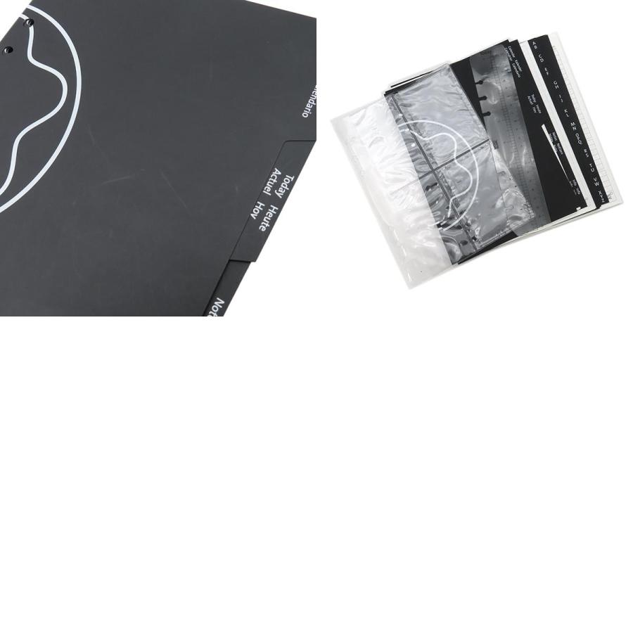 【レア】モンブラン MONTBLANC レザー バインダー ブラック MONTBLANC（モンブラン） 手帳カバー マイスターシュテュック ジップ式