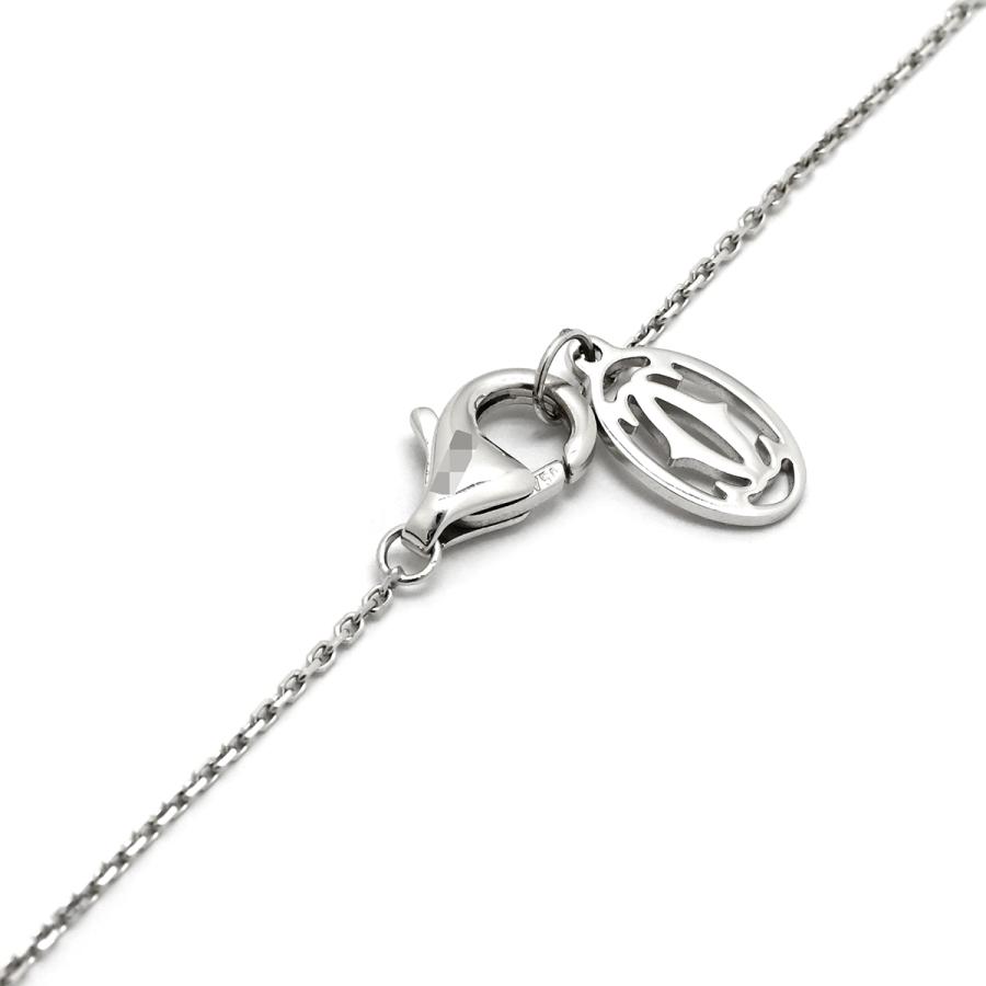 Cartierシルバーネックレス Cartier C Heart Necklace Diamond 750 White Gold 5.4g | eBay
