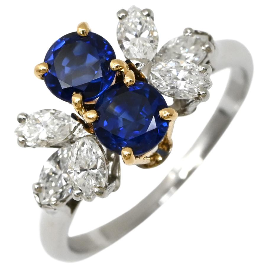 CHAUMET ショーメ 貴金属・宝石 リング 指輪 CHAUMET（ショーメ） リング 指輪 サファイア ダイヤ リング シルバー