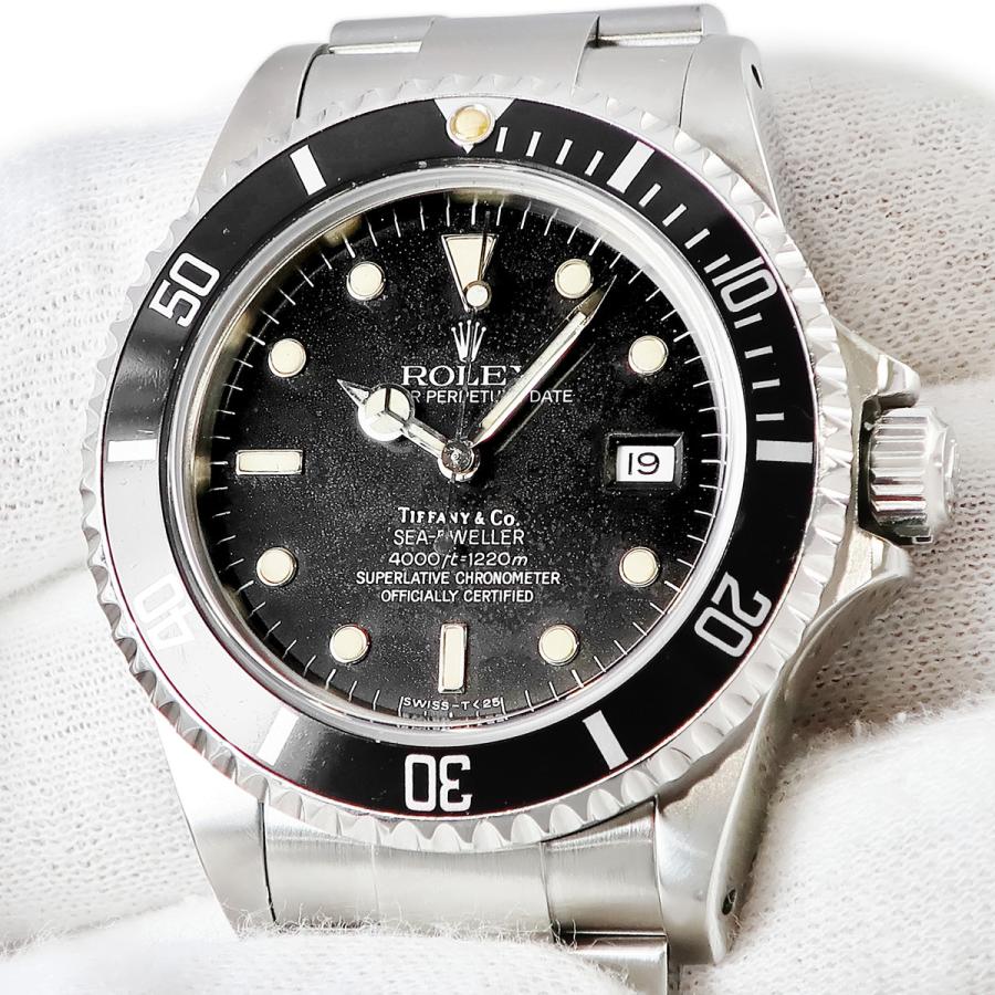 ROLEX（ロレックス） 【3年保証】 シードゥエラー ティファニー ダブル