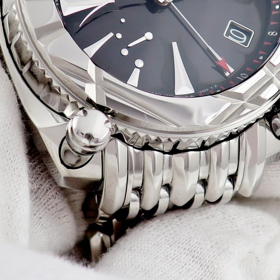 ★超激レア美品動く化石奇跡の保存SEIKO ワールドタイム・トラベラー 置時計★ SEIKO（セイコー） 【3年保証】 ガランテ GMT 美しき傷跡 SBLA065 5R66