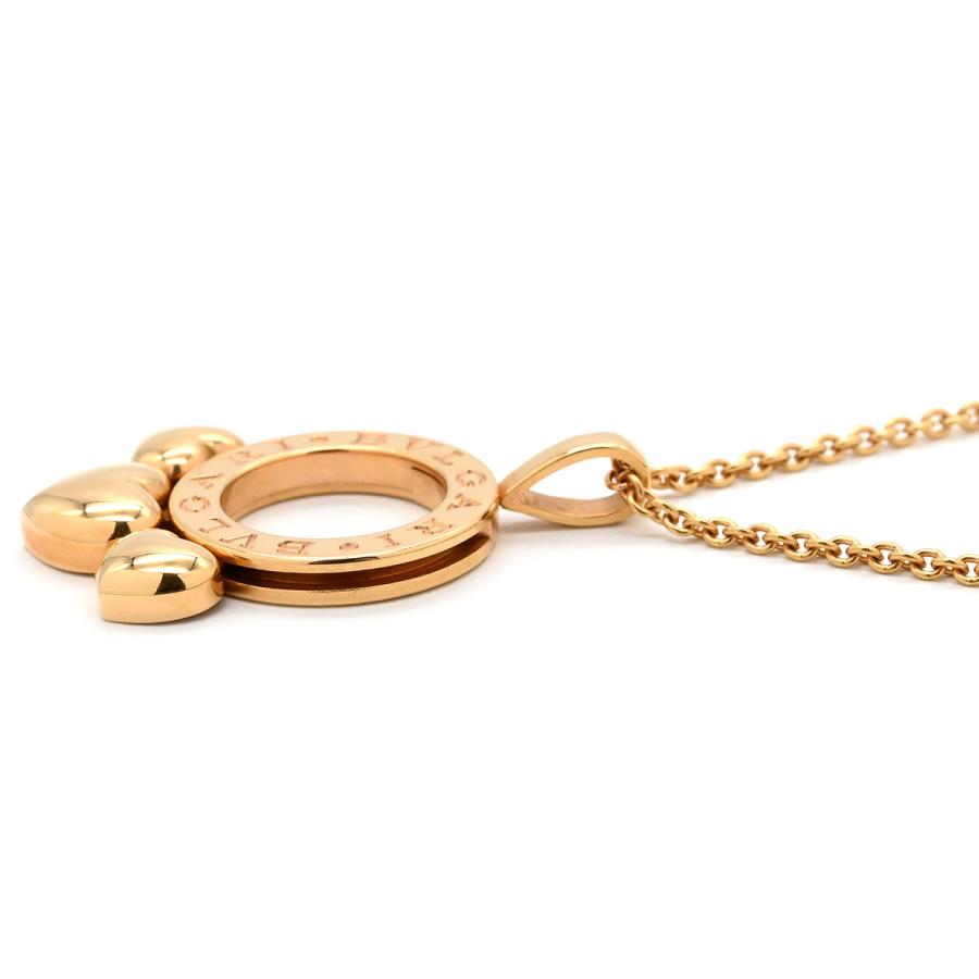 BVLGARI（ブルガリ） ネックレス アレグラ ハート ゴールド ピンク