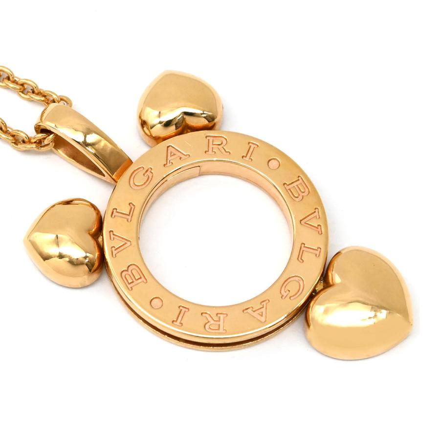 BVLGARI（ブルガリ） ネックレス アレグラ ハート ゴールド ピンク