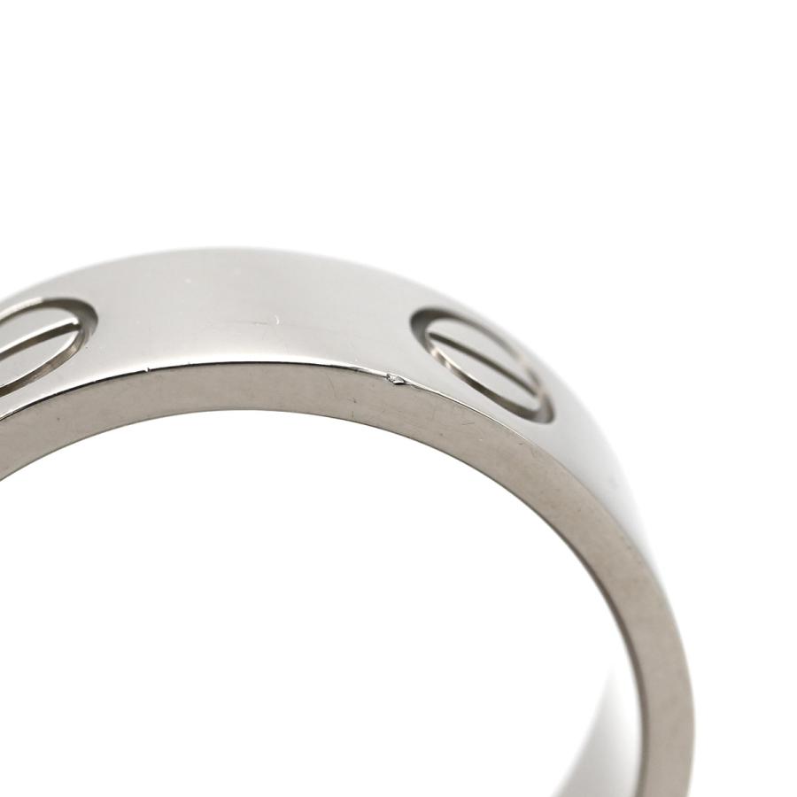 LOVE（Cartier） カルティエ リング 指輪 ラブ ラブリング シルバー WG