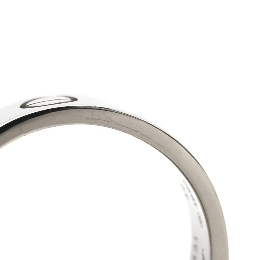 LOVE（Cartier） カルティエ リング 指輪 ラブ ラブリング シルバー WG