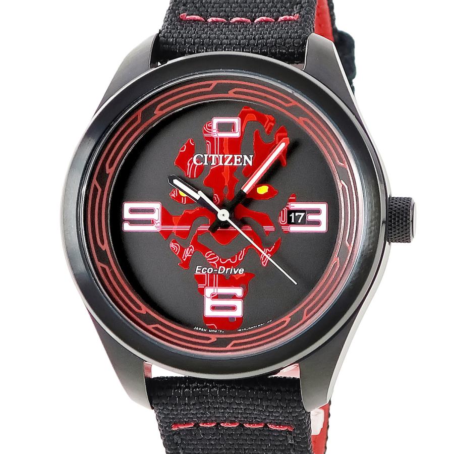 当時物　未使用　STAR WARS スター・ウォーズ　 ダース・モール 腕時計 CITIZEN（シチズン） 【3年保証】 エコドライブ ダースモール シャドウ