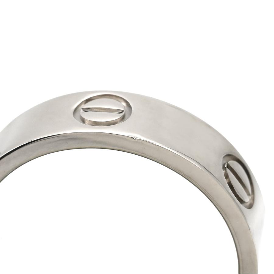 カルティエ リング 指輪 ラブ ラブリング クラシックモデル シルバー ホワイトゴールド #55 LOVE Ring K18WG Au750 18K 14.5号_3