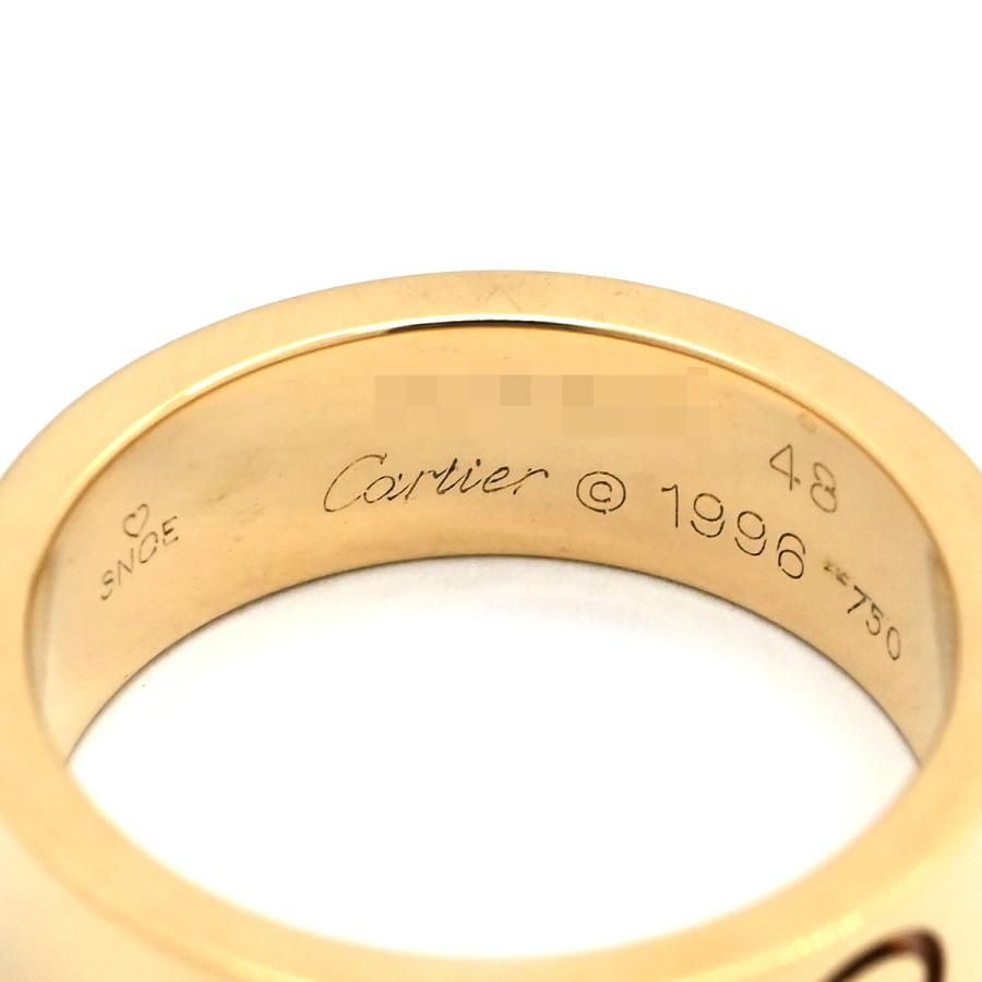 LOVE（Cartier） カルティエ リング 指輪 ラブ ラブリング ゴールド YG