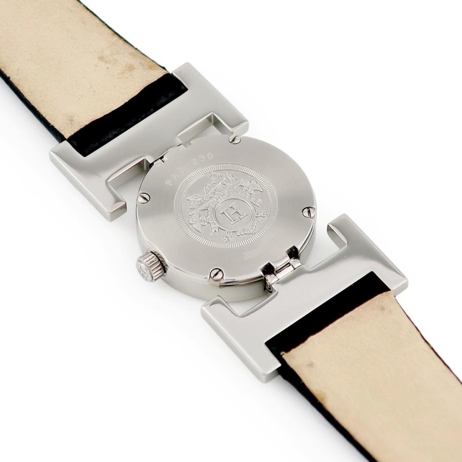 エルメス パプリカ PA2.230 純正ダイヤ シェル ホワイト ツートーン H型ラグ クオーツ レディース 腕時計 HERMES（エルメス） 【3年保証】 パプリカ PA2.230 純正ダイヤ シェル