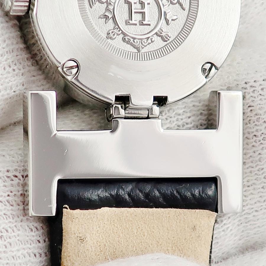エルメス パプリカ PA2.230 純正ダイヤ シェル ホワイト ツートーン H型ラグ クオーツ レディース 腕時計 HERMES（エルメス） 【3年保証】 パプリカ PA2.230 純正ダイヤ シェル