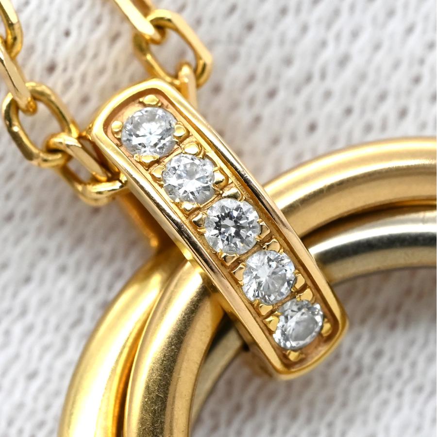 TRINITY（Cartier） カルティエ ネックレス トリニティ ゴールド WG YG