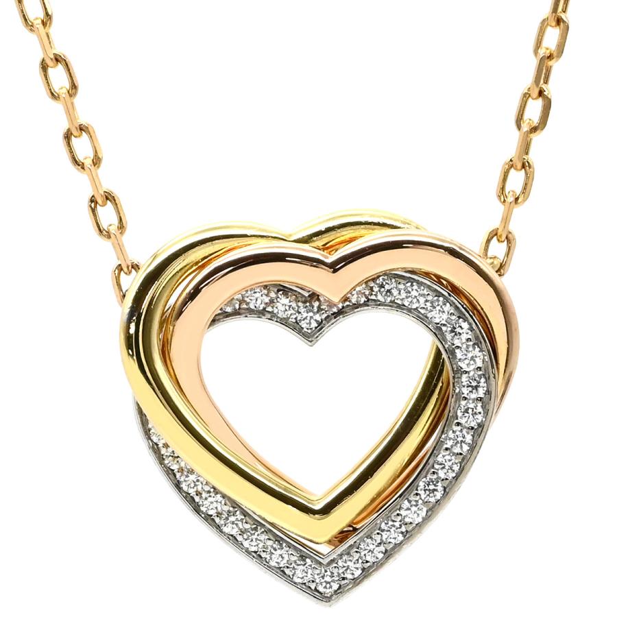 TRINITY（Cartier） カルティエ ネックレス トリニティ ハート