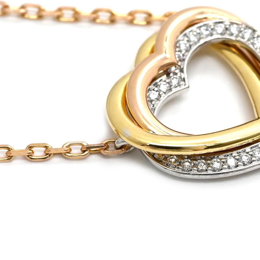 TRINITY（Cartier） カルティエ ネックレス トリニティ ハート