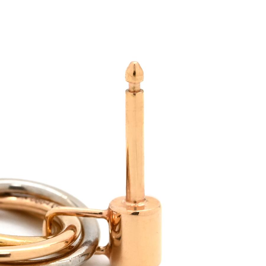 TRINITY（Cartier） カルティエ ピアス トリニティ ダイヤ マルチ