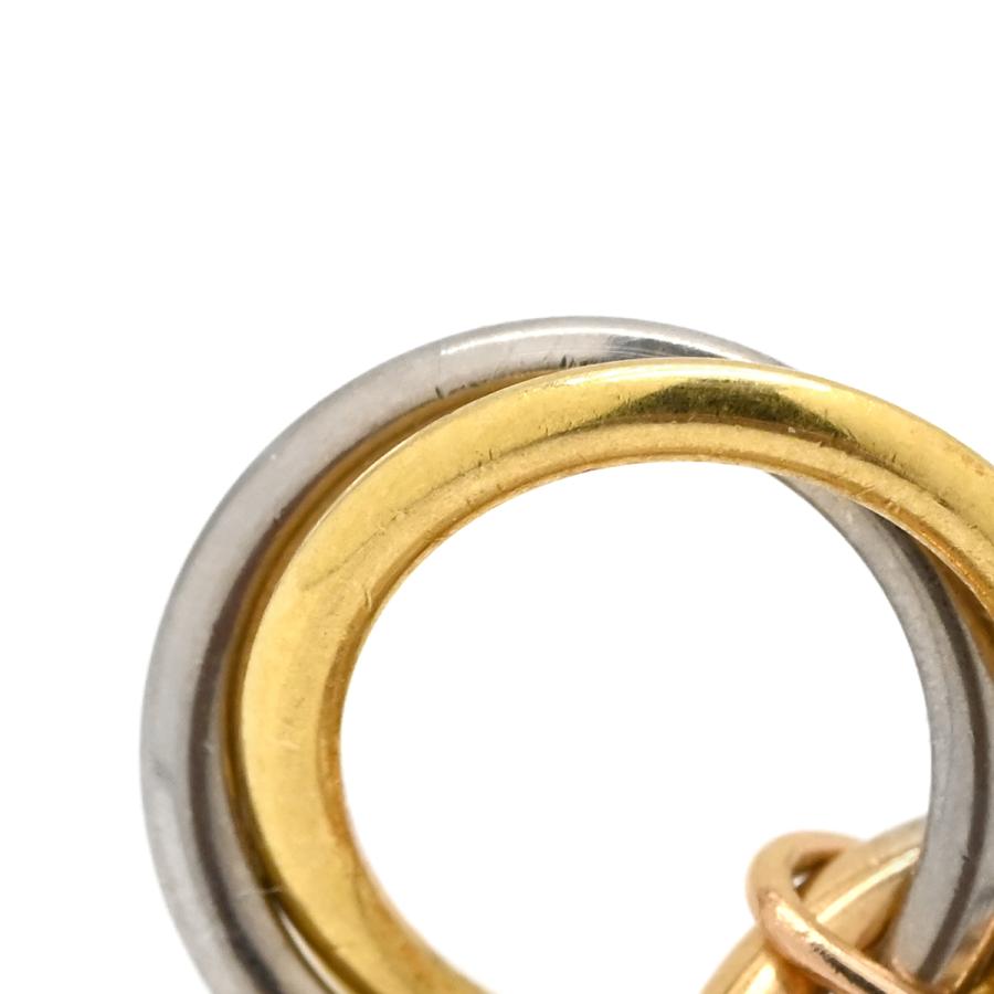 TRINITY（Cartier） カルティエ ピアス トリニティ ダイヤ ゴールド WG