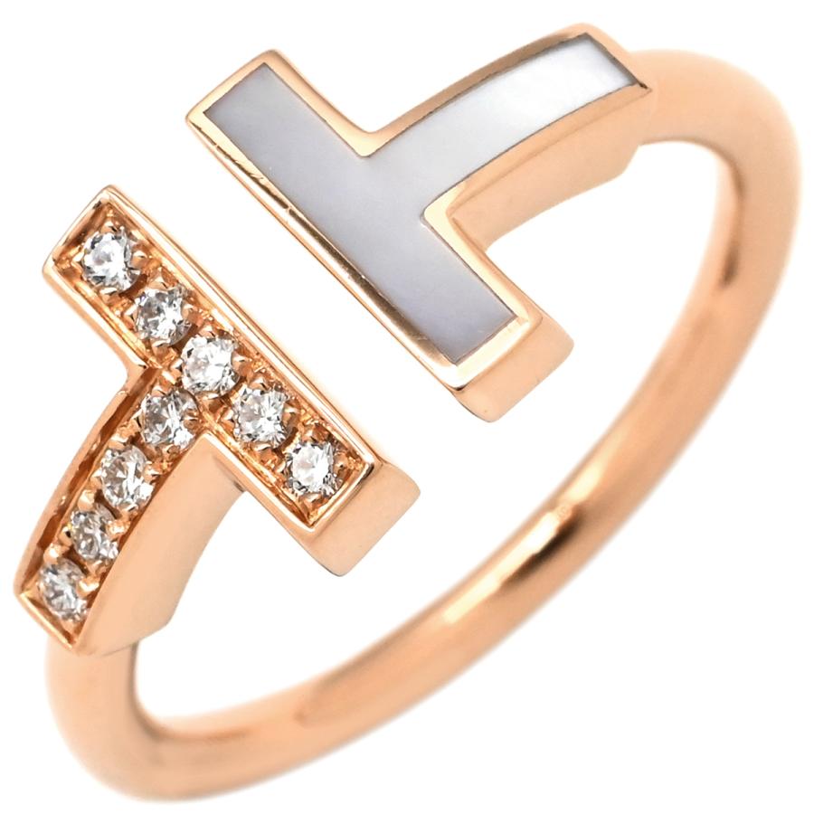 TIFFANY&Co.（ティファニー） リング 指輪 T T ワイヤー ゴールド