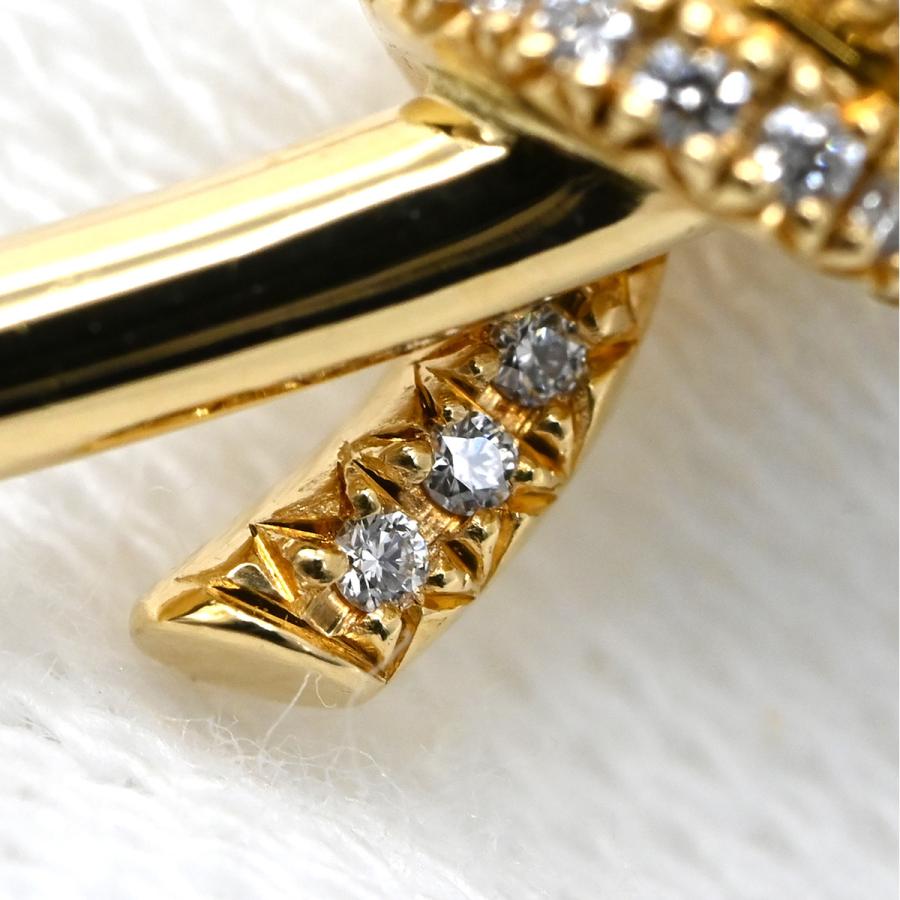 TIFFANY&Co.（ティファニー） ピアス ノット ダイヤモンドピアス