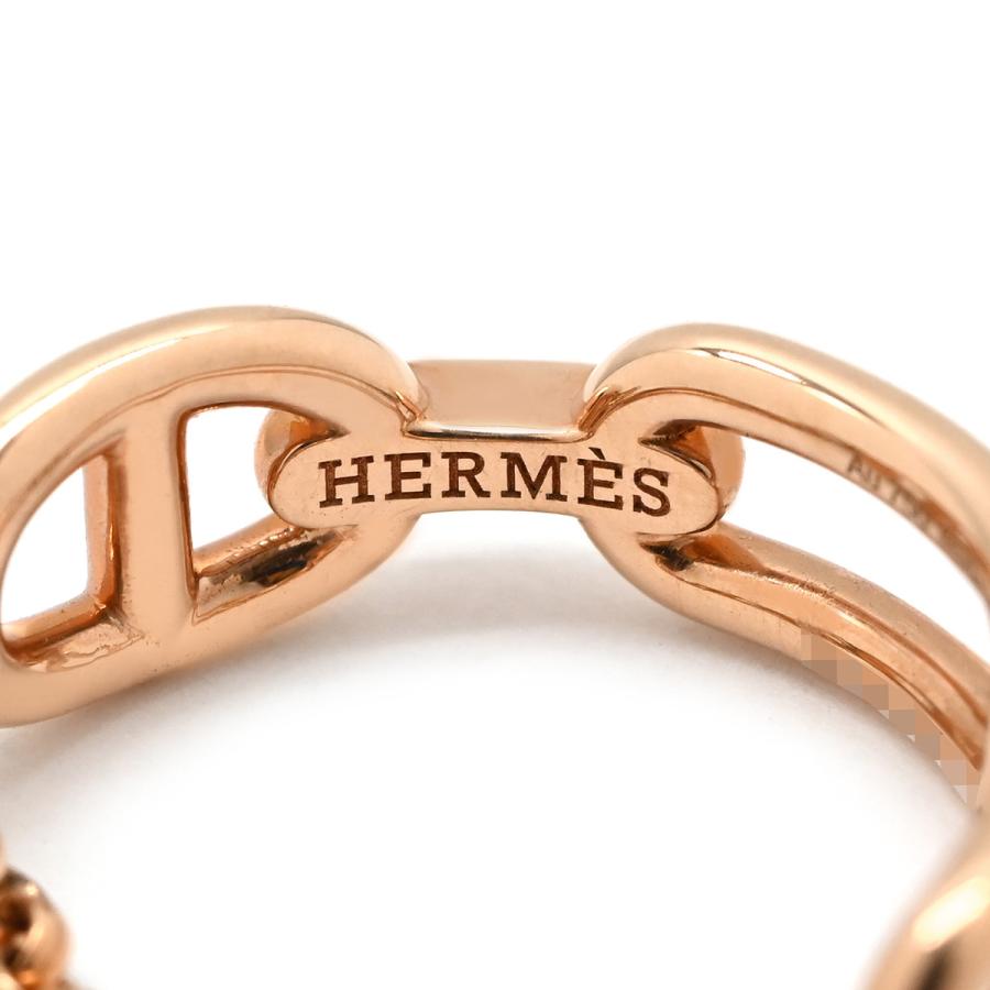 HERMES（エルメス） リング 指輪 シェーヌダンクル カオス ゴールド PG