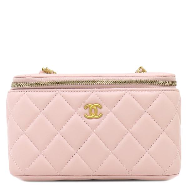 ✨大人気✨CHANEL マトラッセ バニティ チェーンショルダー ピンク マトラッセ シャネル ショルダーバッグ バニティ チェーン ショルダー