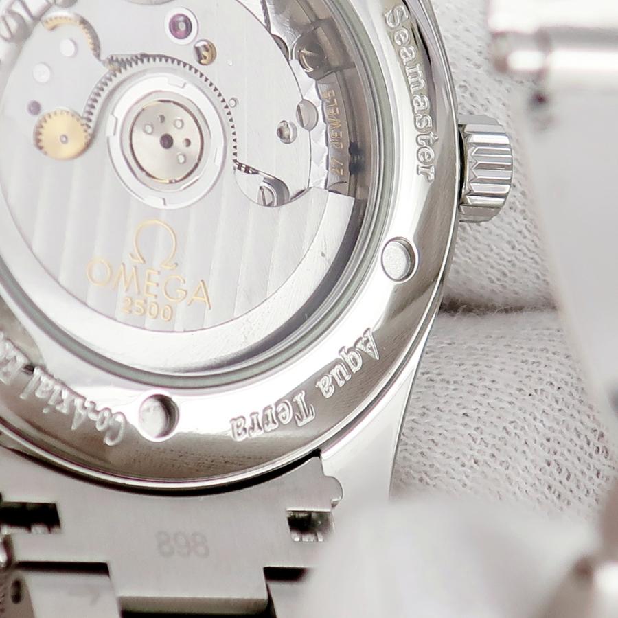 SEAMASTER 【3年保証】 オメガ シーマスター アクアテラ 丸井限定