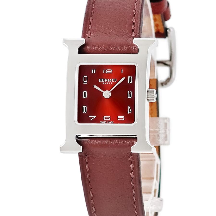 HERMES（エルメス） 【3年保証】 Hウォッチ PM HH1.210 レッド 赤 