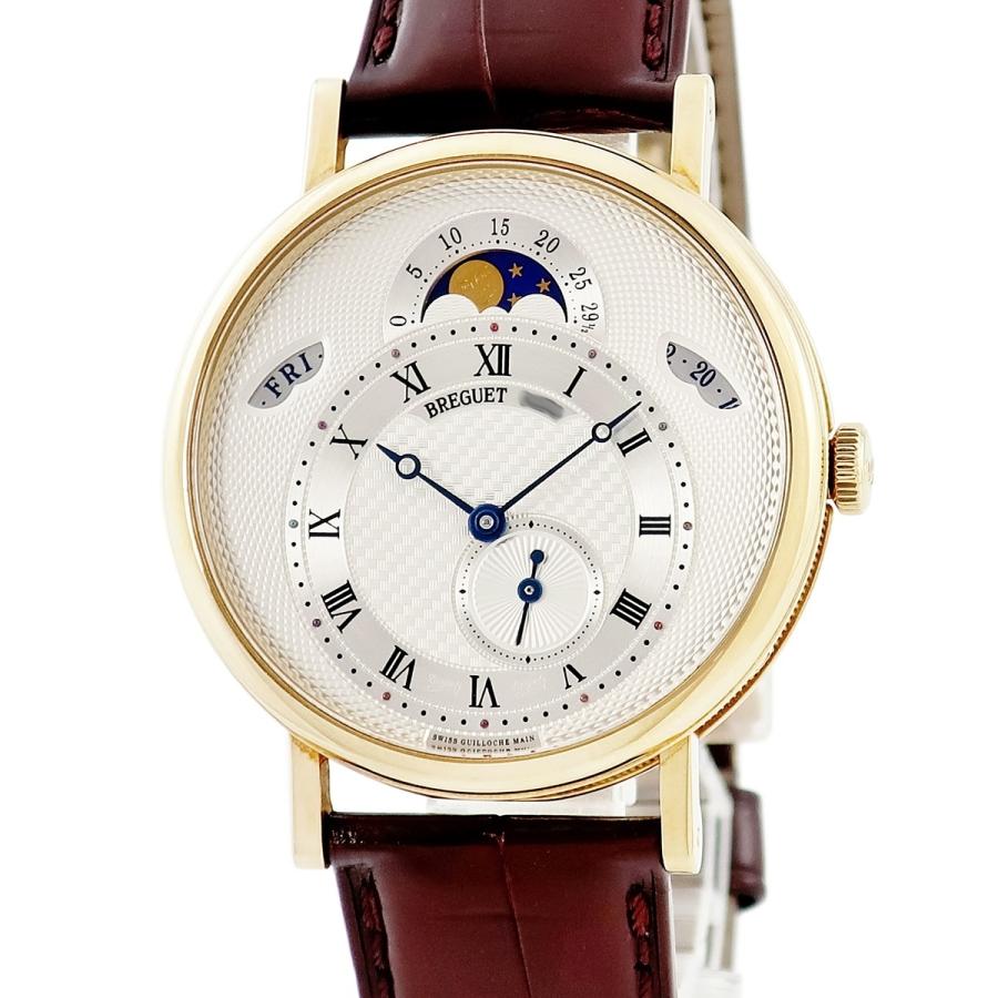 ブレゲ（BREGUET） 【3年保証】 クラシック デイデイト ムーンフェイズ