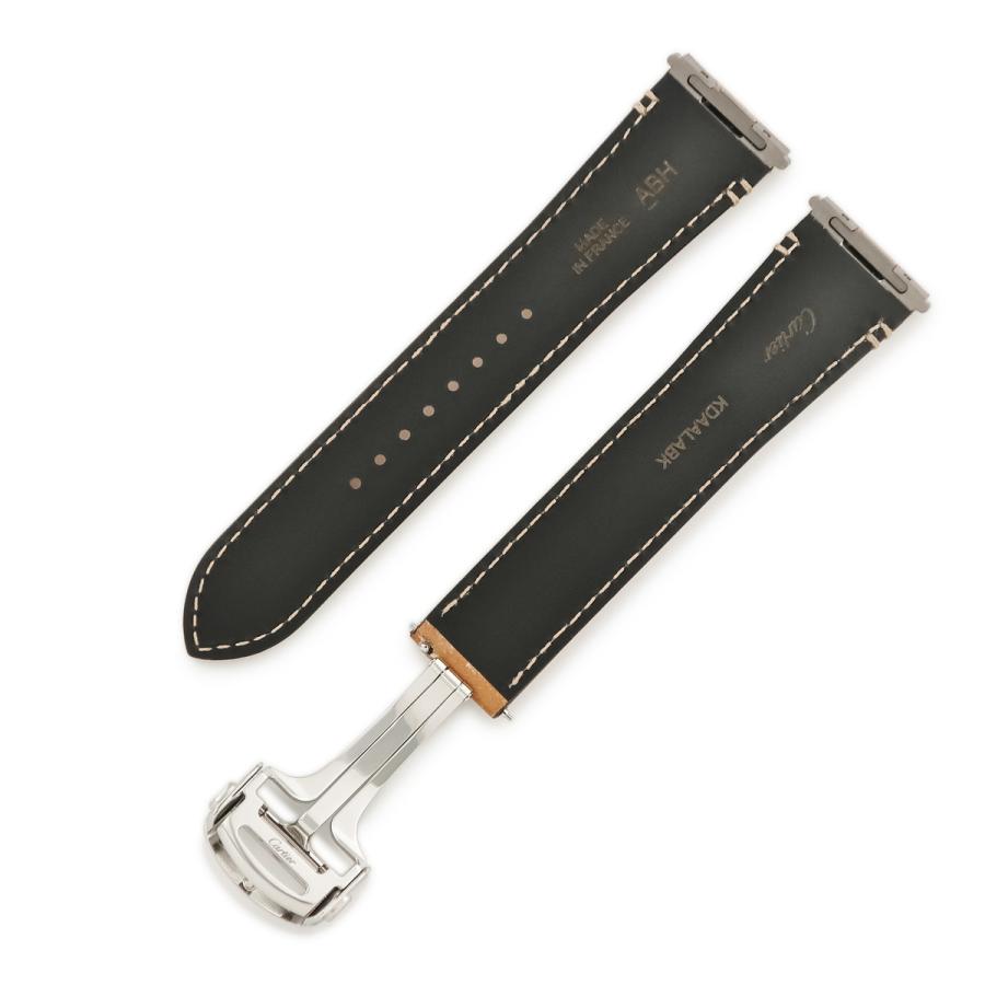 Cartier カルティエ サントス ドゥ カルティエ LM 純正レザーベルト SANTOS DE CARTIER カルティエ 純正 サントス ドゥ LM用 レザーバンド