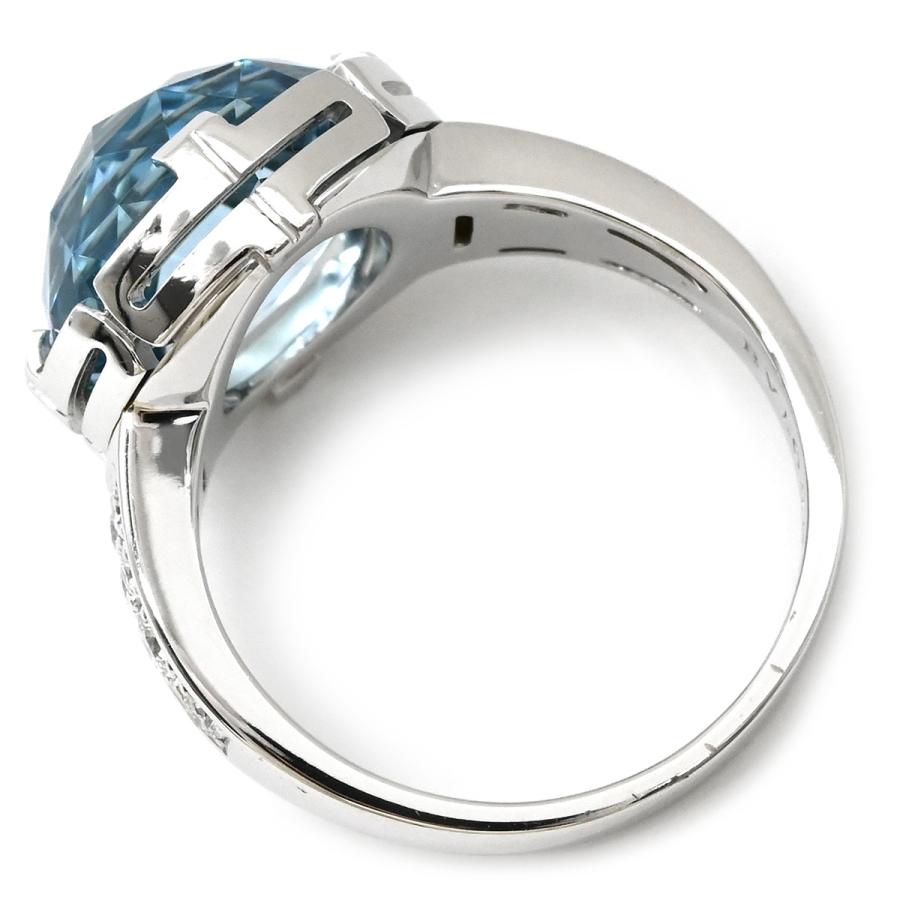 BVLGARI シルバー ブルー リング BVLGARI（ブルガリ） リング 指輪 パレンテシ パレンテシ カクテル
