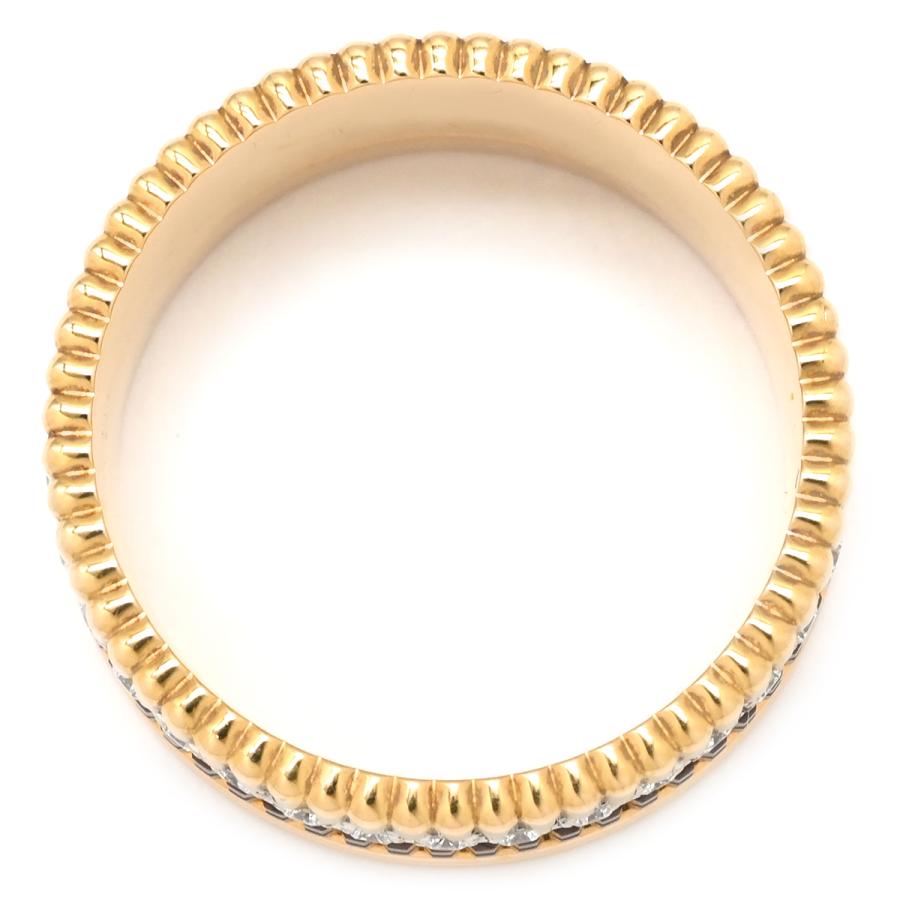ブシュロン BOUCHERON リング 指輪 キャトル クラシック ラージ 4カラー #T70 ダイヤ Au750 18K ブラウンPVD 29号 JRG0062353【中古】 BOUCHERON（ブシュロン） リング 指輪 キャトル キャトル クラシック