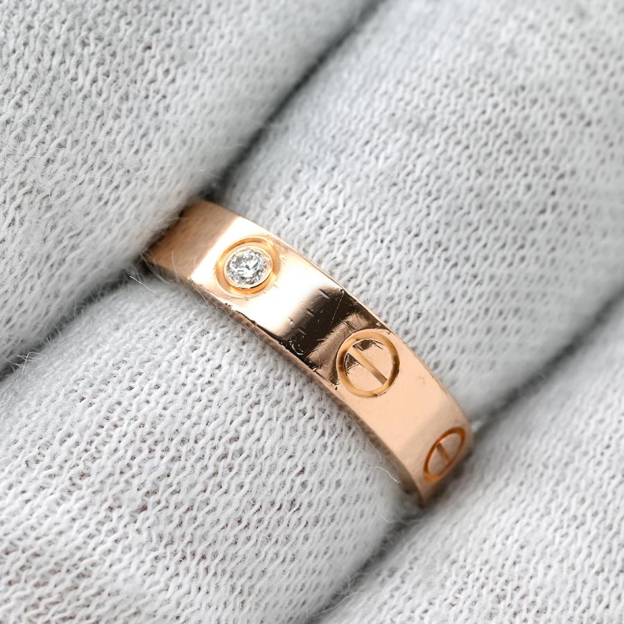 LOVE（Cartier） カルティエ リング 指輪 ラブ ミニラブリング