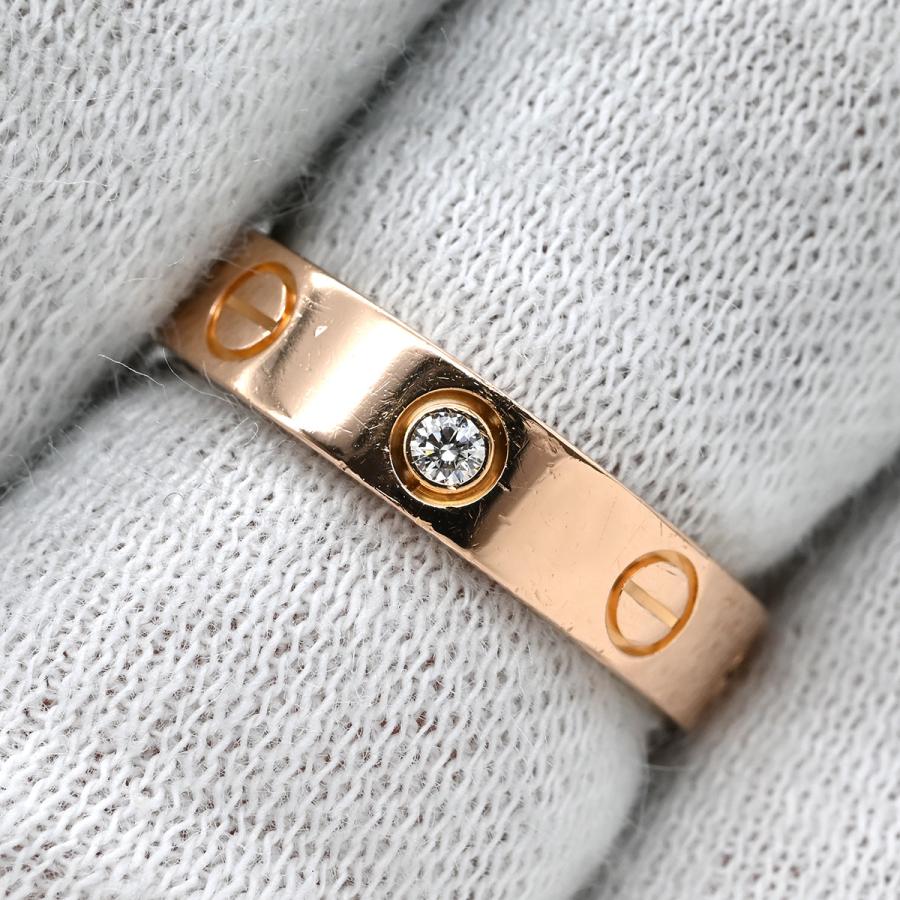 LOVE（Cartier） カルティエ リング 指輪 ラブ ミニラブリング