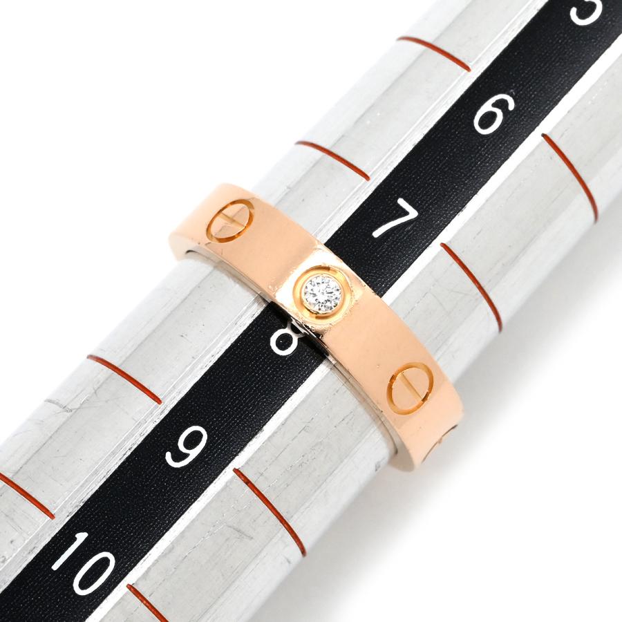LOVE（Cartier） カルティエ リング 指輪 ラブ ミニラブリング