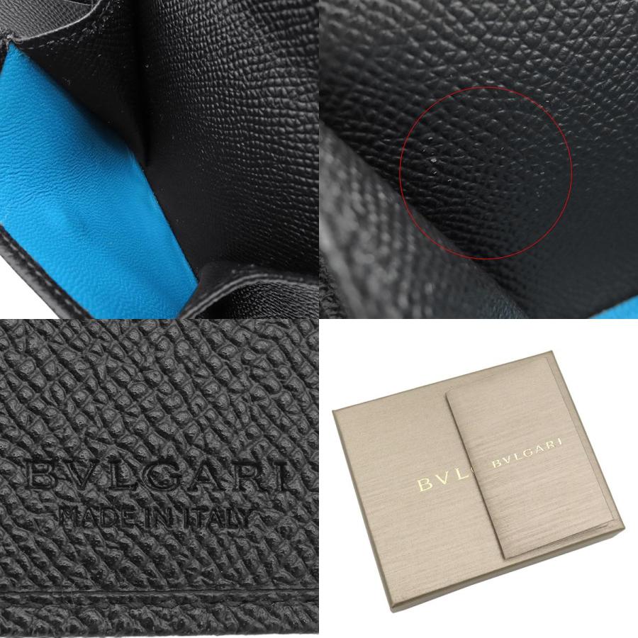 BVLGARI（ブルガリ） 二つ折り財布 マン コンパクトウォレット