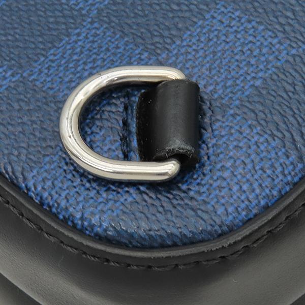 ルイヴィトン LOUIS VUITTON ボディバッグ アマゾン スリングバッグ レザー ダミエグラフィット3Dキャンバス マリーヌ シルバー金具 ショルダーバッグ 青 N50011 AR4260【中古】 LOUIS VUITTON（ルイ・ヴィトン） ボディバッグ ダミエグラフィット 3D